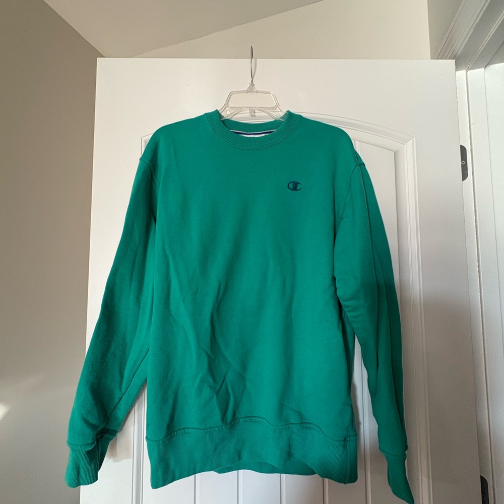Champion Green Crewneck Sweater